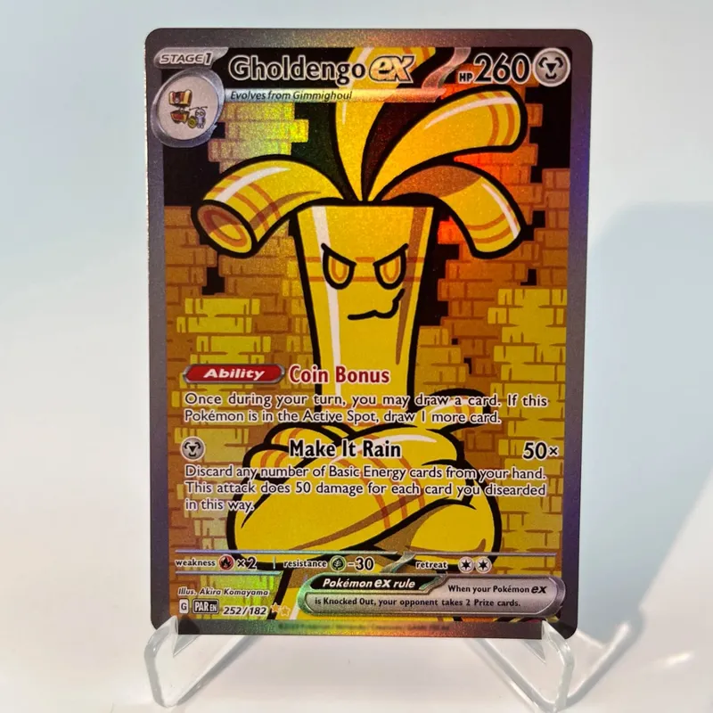 Paradox Rift PKM Cards PTCG3-C Tapu Koko Minun Rainbow Gengar ex Holographic Ex GX Rare Collection Battle Toys Gifts for Hobbies