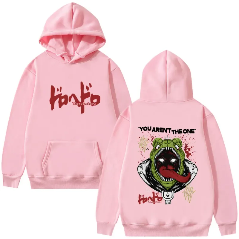 Anime Dorohedoro Kaiman You DRHDR Hoodies Men Women Gothic Manga Rock Streetwear Long Sleeve Vintage Pullover sweatshirt