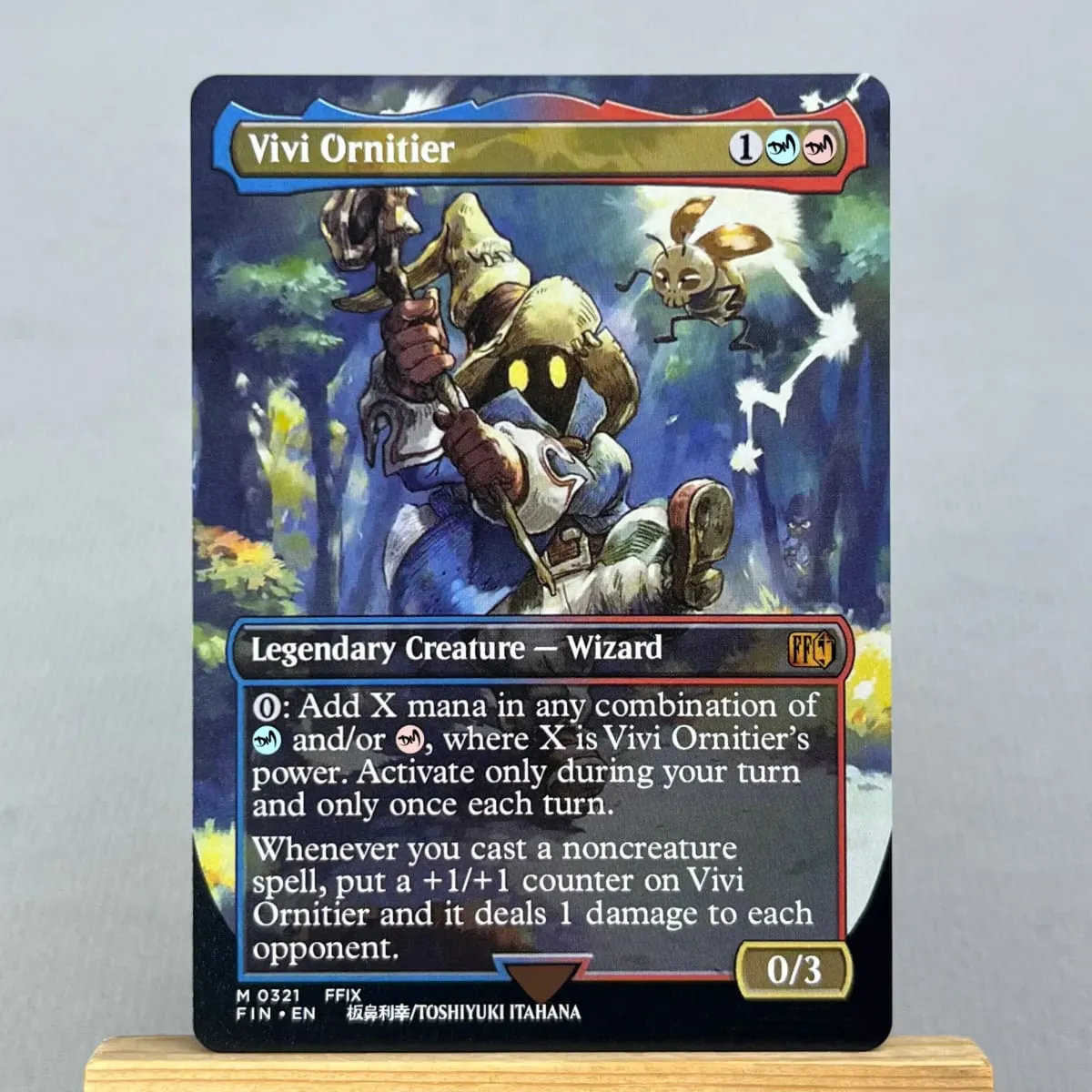 FIN HOLO14-Ⅰ01 Tcg Proxy Cards Vivi Ornitier Sephiroth Fabled SOLDIER Summon Bahamut Cloud Midgar Mercenary