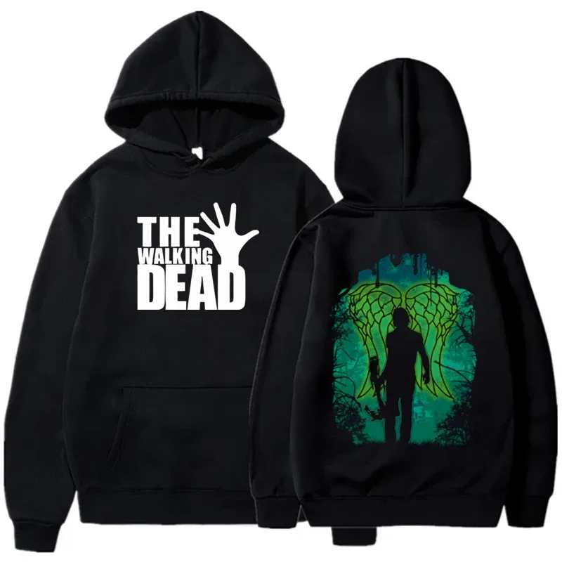 The Walking Dead Hoodies for Men Women Fashion Casual Harajuku Hoody Unisex Pullovers Hip Hop Loose Sweatshirt Men's Clothes