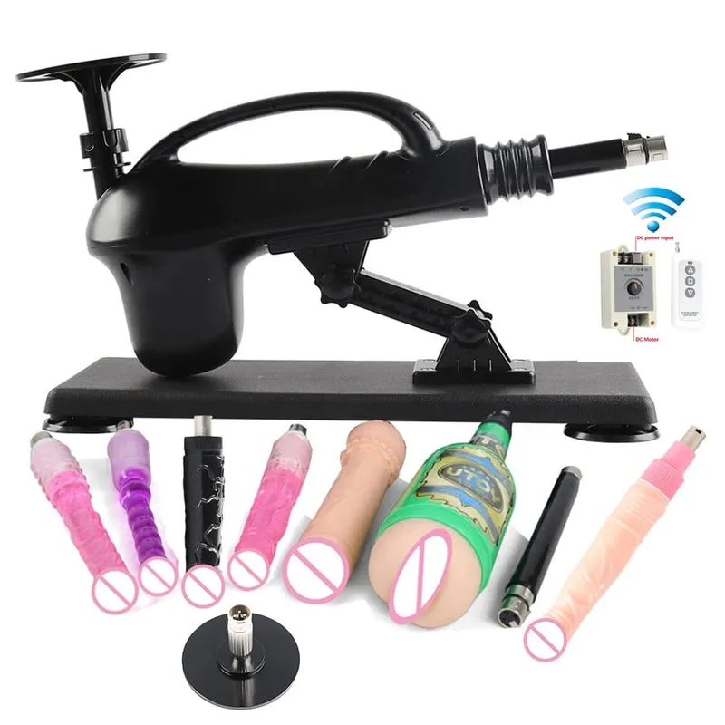 NWE Sex Machine for Woman Adjustable Masturbating Pumping with Different Accessories Sex Machine Gun for Men Wireless Sex Machi