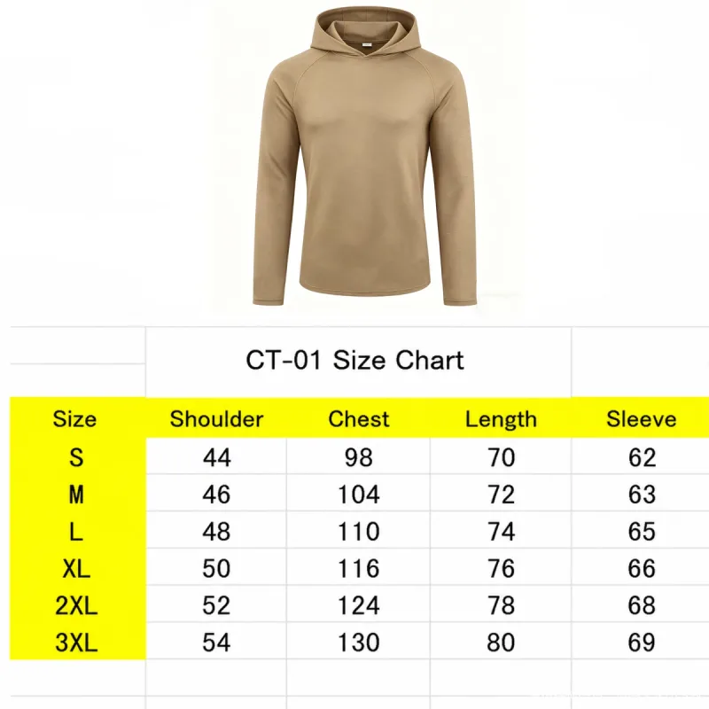 Men's Long Sleeve Hoodies Sun Protection Shirts Solid Quick Dry T-shirt Mens Bodybuilding Fitness Muscle Sportwear Gym Clothing