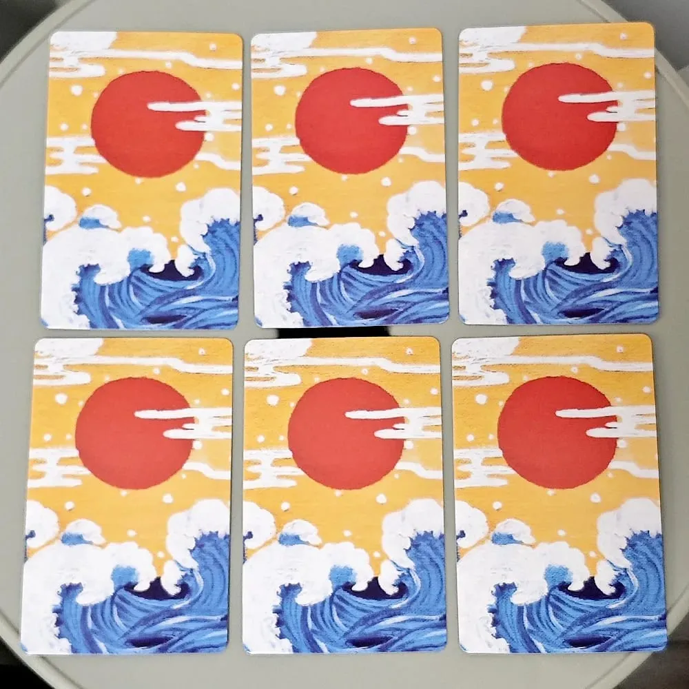 An Ukiyo-e Lenormand Oracle Cards 36Pcs Japanese Ukiyo-e Style Divination Tarot Deck Fortune Telling Oracle Card