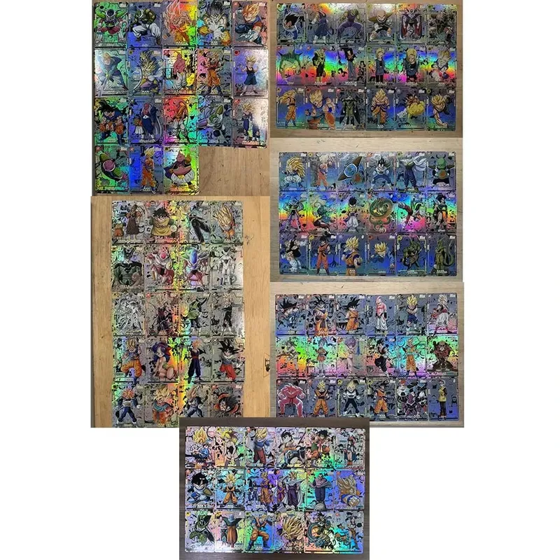 Anime characters Dragon Ball Super Bulma Cell DIY Homemade Bronzing texture Game toys Collection card Christmas birthday gift