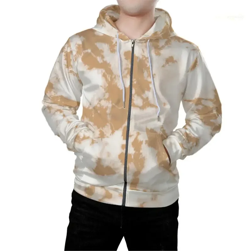 Na-customize na 3D Printed Hoodie Zipper Hoodie Autumn/Winter Men's Hoodie Link