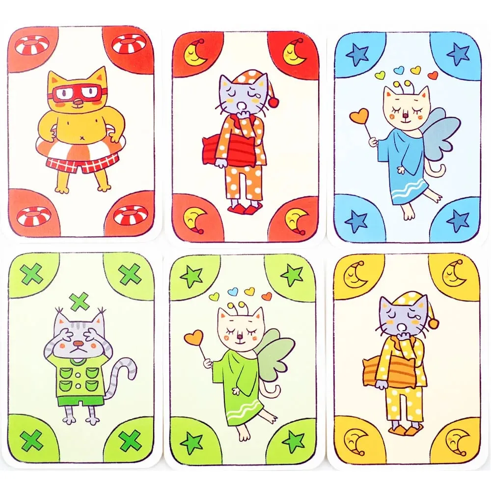 10.5*7.6cm Hot Sale 1Set Hot Crazy Cats Party Cards Game Board Game Mga Regalo sa Intelektwal na Laruan