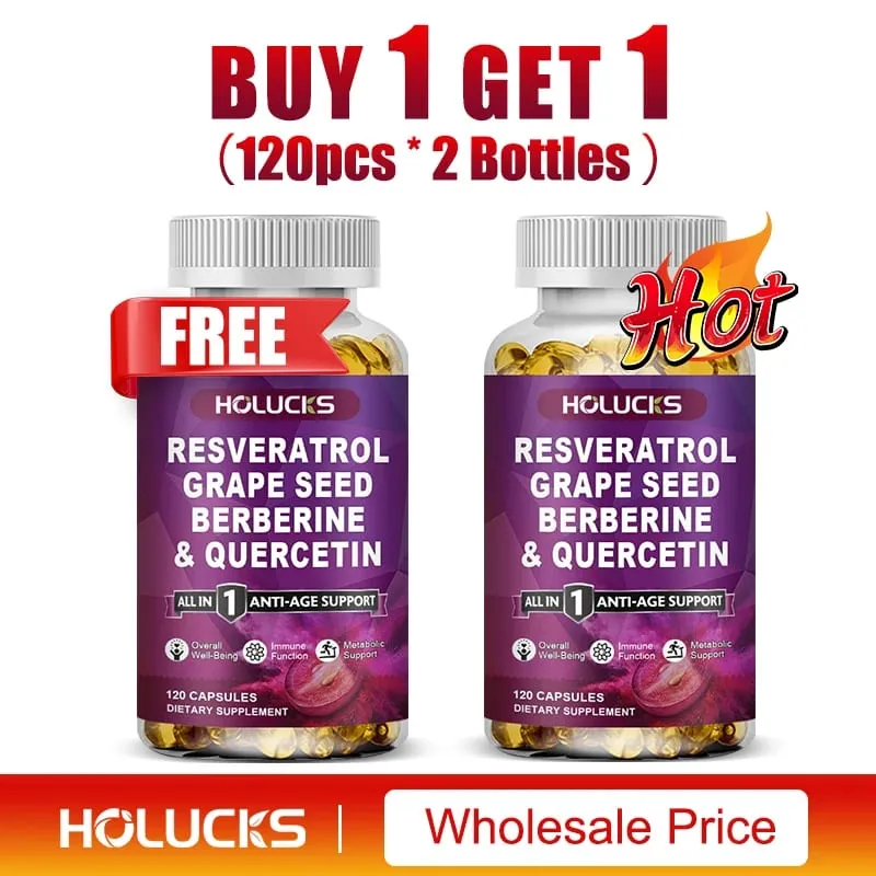 Resveratrol Supplement Boost NAD+ level Anti-Aging Immune Support Improve Metabolic Promote Overall Wellness — image 10