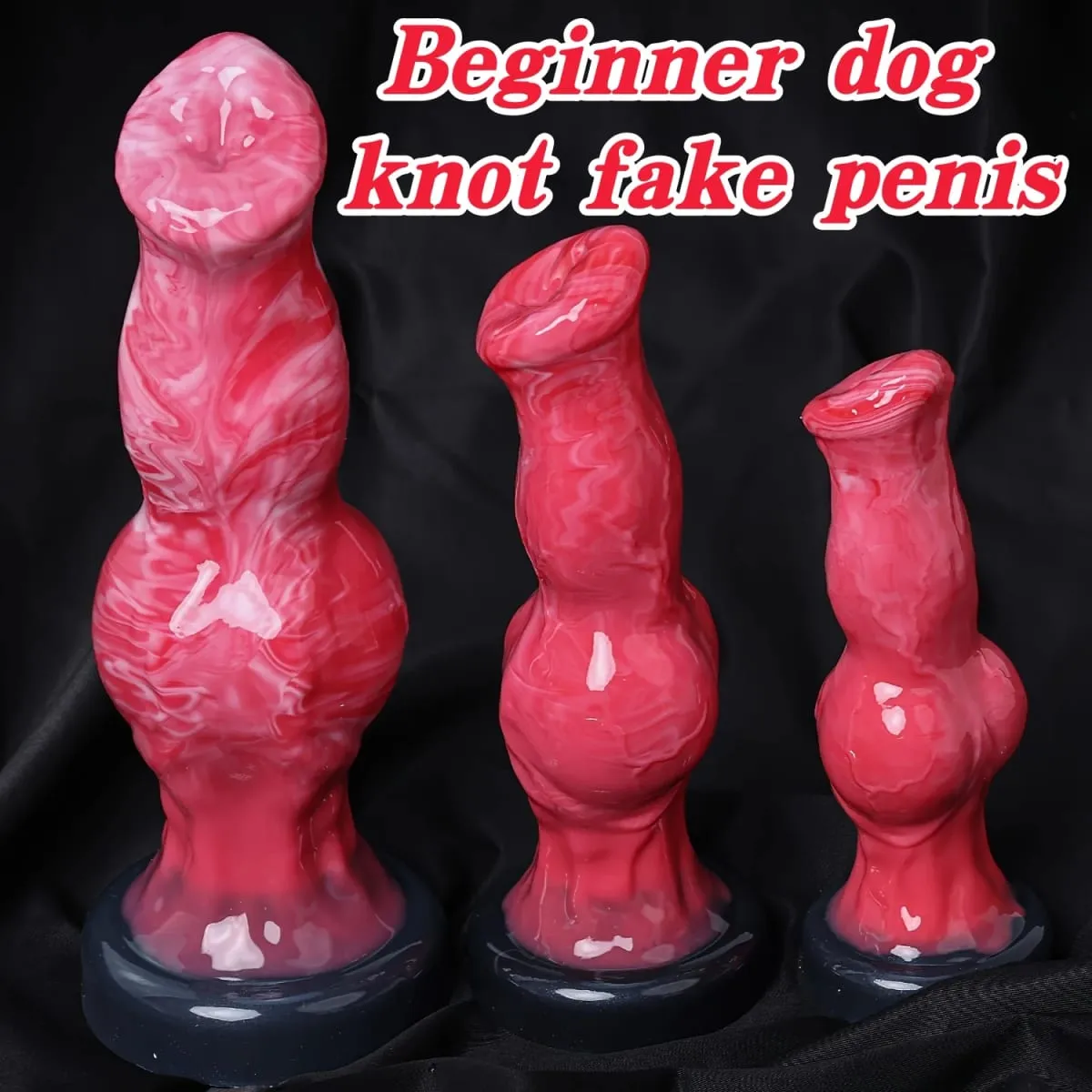 Monster Dog Knot anal dildo silicone dog knot dildo for women with strong suction cup for men and women Adult Sex Toys products