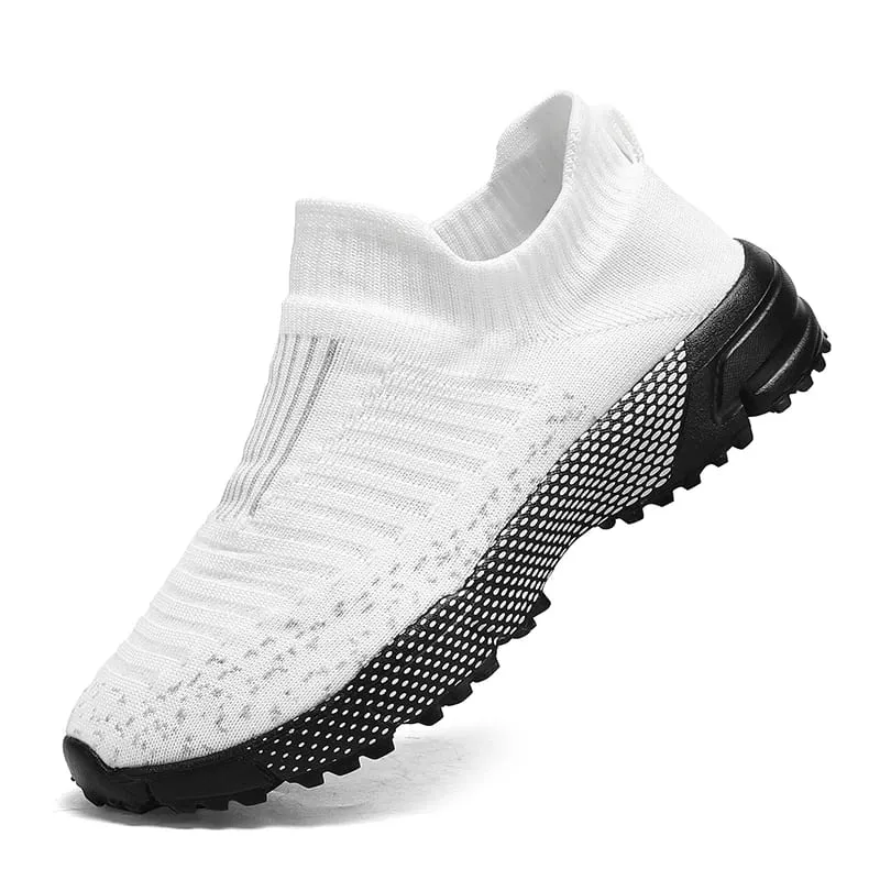 Men Sports Running Black Jogging Shoes Casual Sneakers Outdoor Breathable Mesh for Women Light Shock-absorption Black Tennis