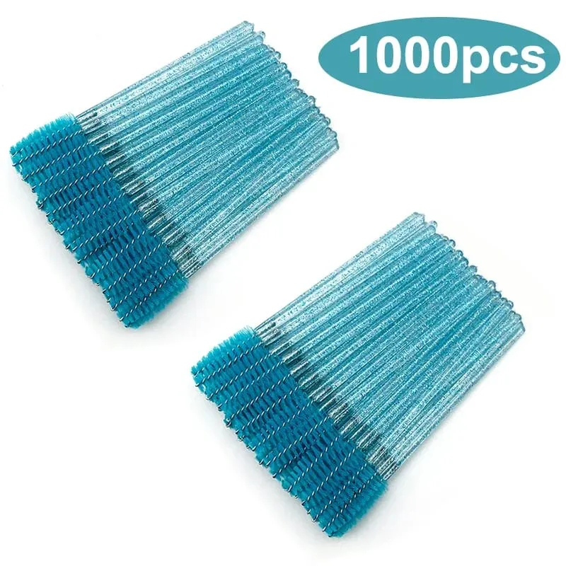 Wholesale 50/1000/2000pcs Spoolies Brushes Applicator Makeup Tools Eyelash Brush Mascara Wands Wholesale Eyebrow Lash Cleaning — image 5