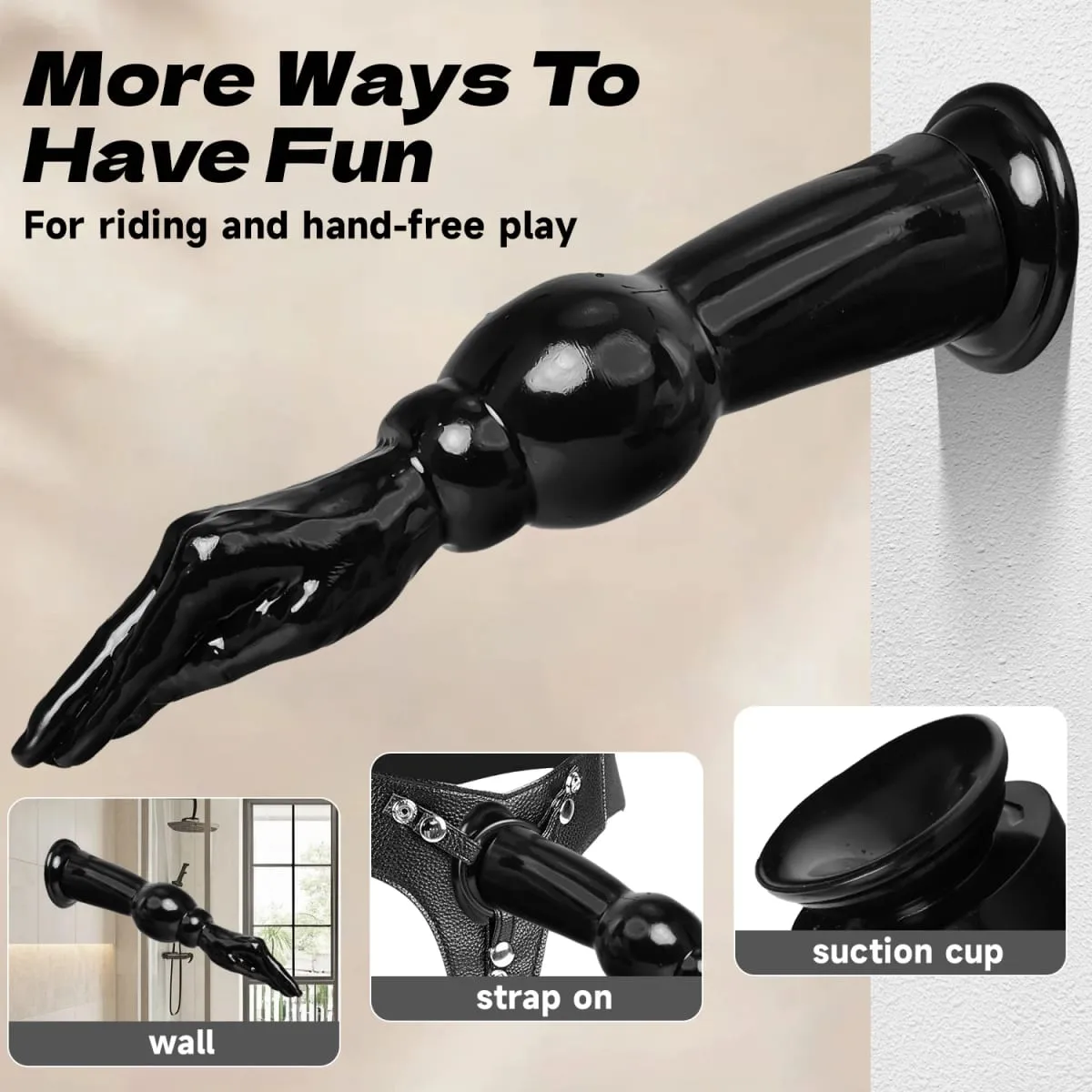 New Fist Hand Anal Plug Butt Plug Vaginal Butt Dilator Men Anus Expander Big Dildo Female Masturbator Sex Toy 18 Adult For Women