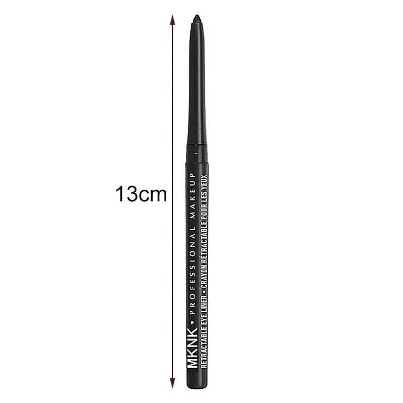 8 Colors Waterproof Black Eyeliner Gel Pencil Smudge-Proof Long-Lasting Beginner-Friendly Eye Makeup High Pigment Eye Liner Pen