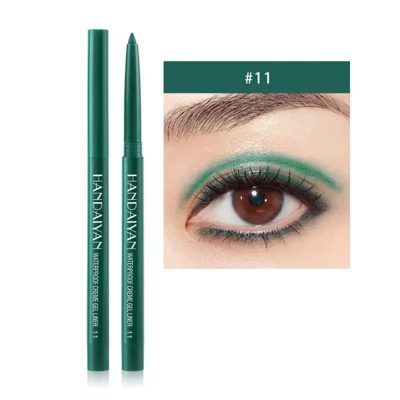 1PC White Matte Eyeliner Gel Pen Long Lasting Waterproof Eye Liner Pencil Quick-drying Non-smudge Eye Makeup for Women Cosmetics