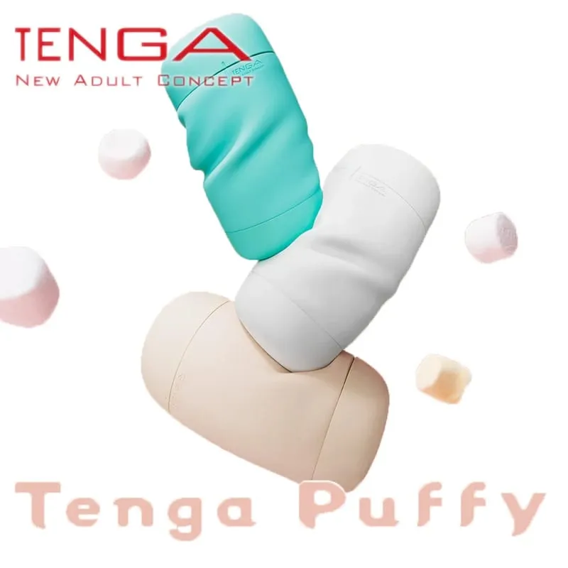 Puffy Cup Soft Masturbator for Male Realistic Vagina Pussy Sex Pocket Oral Vaginal Reusable Massager Original Adult Games