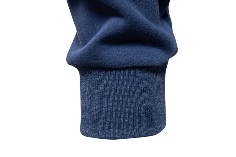 New Spring Men's Color-Block Cotton Blend Hoodies for Business Casual Style Long Sleeve Sweatshirt