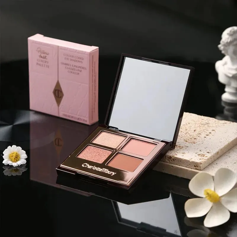 New Fashion Charlotte Tilbury Brand Makeup 4 Farben Lidschattenscheibe 5,2 g Nature Easy To Color Foundation Lidschattenkosmetik — image 2