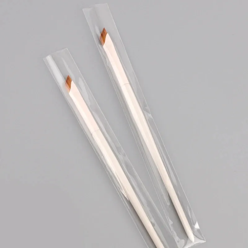 1Pc Upgrade Blade Eyeliner Brush Ultra Thin Fine Angle Flat Eyebrow Brush Under The Eye Makeup Brushes Precise Detail Brush Gift