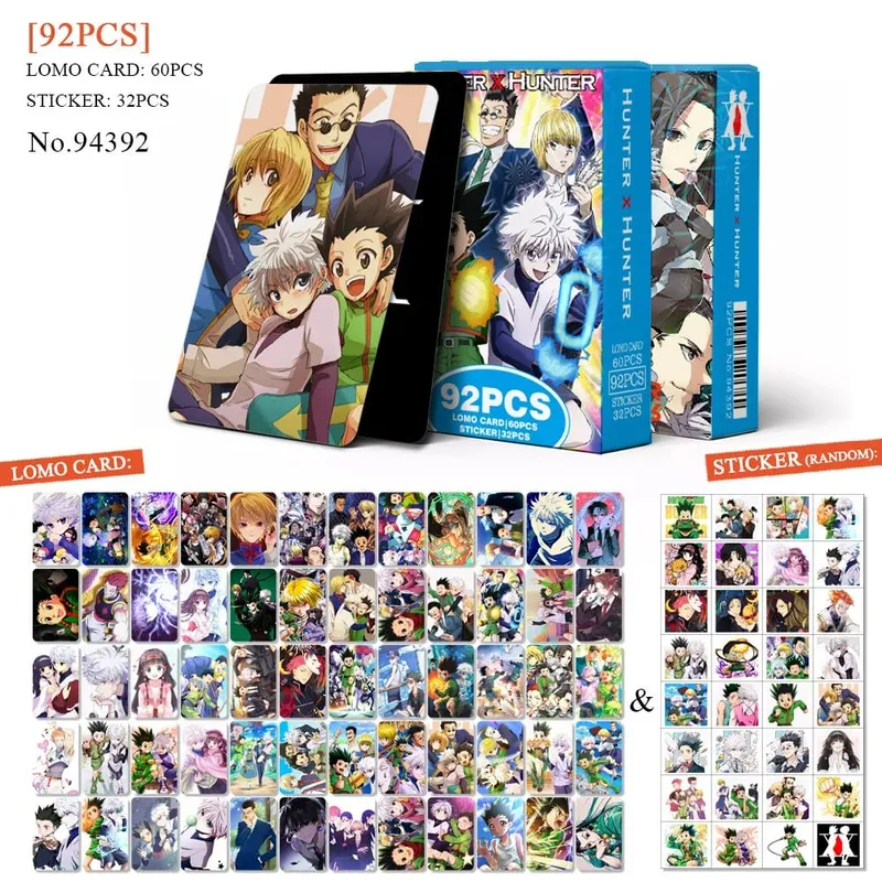 Anime Aanval op Titan‌ Lomo Kaart Ansichtkaart Speelgoed Haikyuu Apotheker Dagboeken Honkai Star Rail Collectie Kaarten Met Stickers Gift