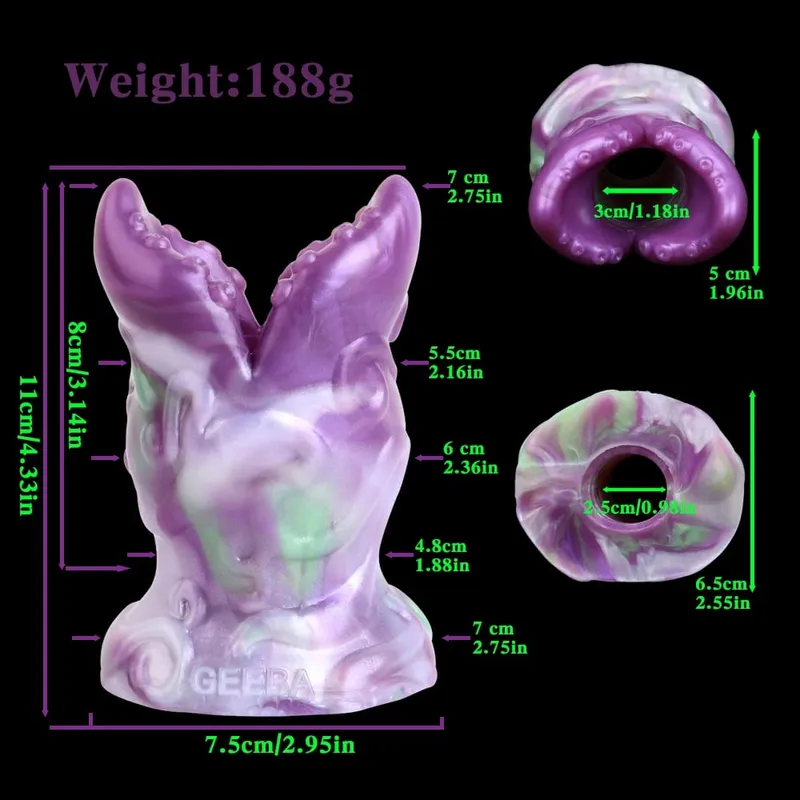 Silikonové anální dilatátory Fantasy Small Stroker Masážní penis Sexuální hračka Pro muže Ženy Anus Butt Expand