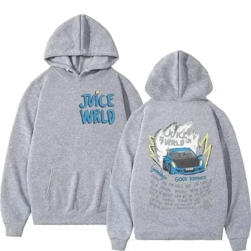 Juice WRLD – sweat-shirt à capuche pour hommes, mode Hip Hoo, pull décontracté, unisexe, Style de rue, coupe ample, chaud, tendance Y2K, automne 2026