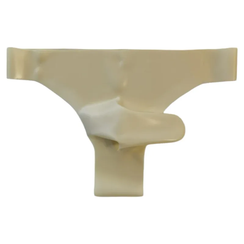 Sexy Nightwear Mens Latex Underwear Comfortable Latex Safety Panties Applicable Gender Male Fashionable Lingerie