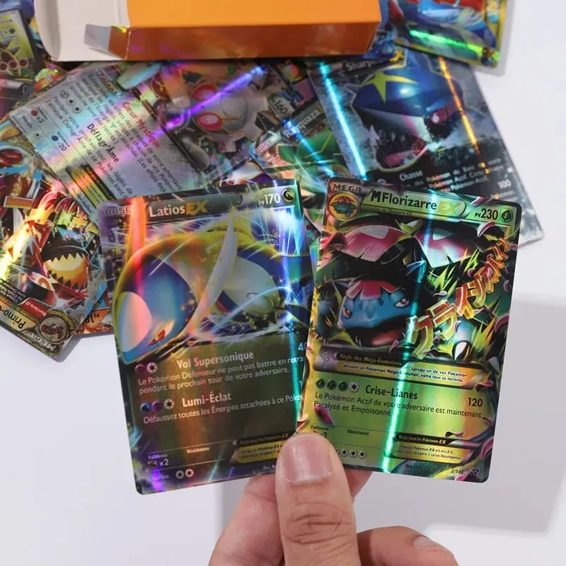 20 DB új francia Pokemons kártya Vstar V GX MEGA TAG TEAM EX Game Battle Card hot sale