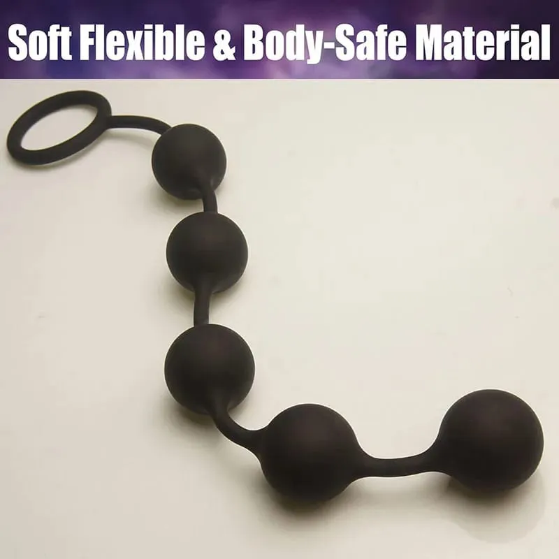 Anal Beads Sex Toys 5 Gradient Size Balls Butt Plugs for Depth Anus Training Analplug Buttplug Butplug