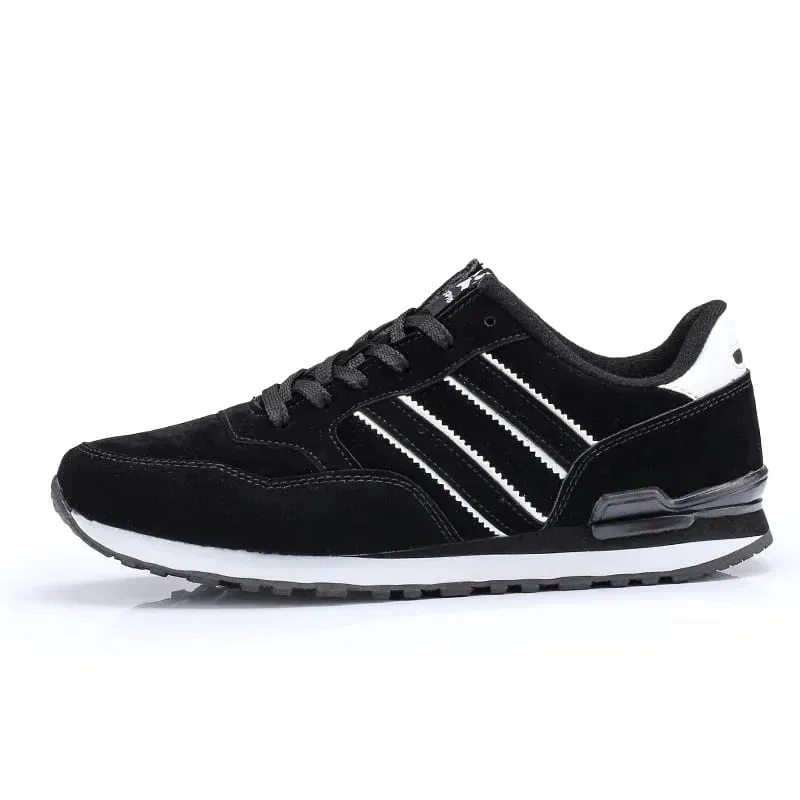 2025 New High Quality Men's Sneakers Leather Casual Shoes Autumn Breathable Men Shoes Male Flat Shoe Men's Casual Shoes