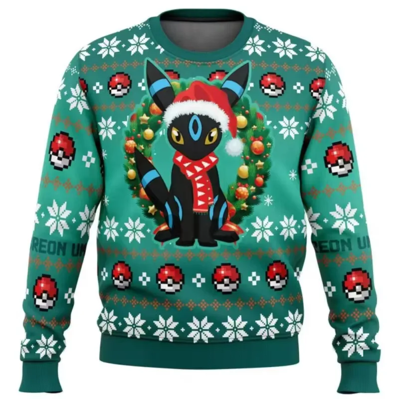 Sudadera con capucha de Pokémon Pikachu para hombre, ropa deportiva de dibujos animados de Anime, regalo de Navidad feo amarillo, moda para parejas, 2026