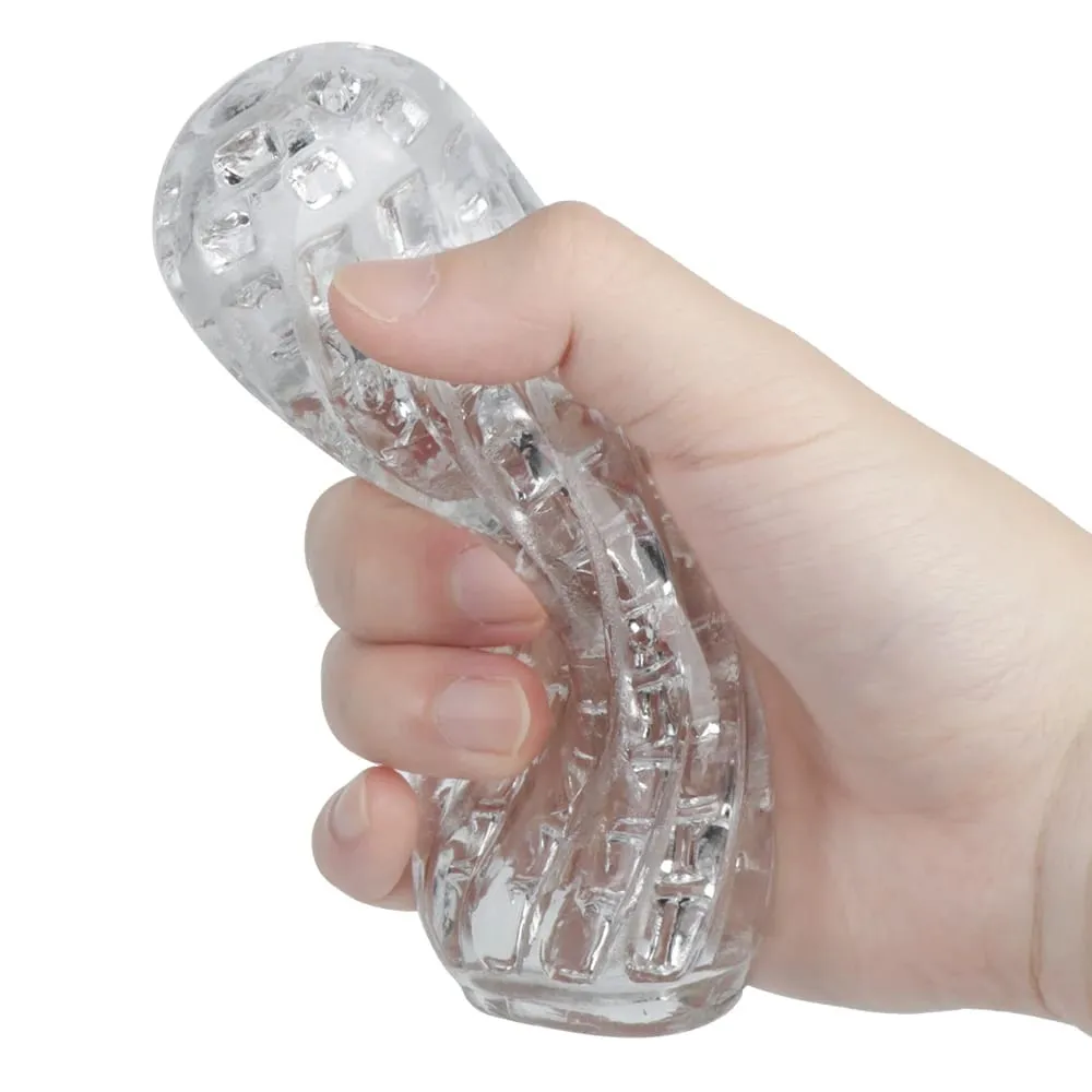 Transparent Vagina Sex Toys for Men Adult Products Soft Pussy Adult Endurance Exercise Male Masturbation Device Aircraft Cup
