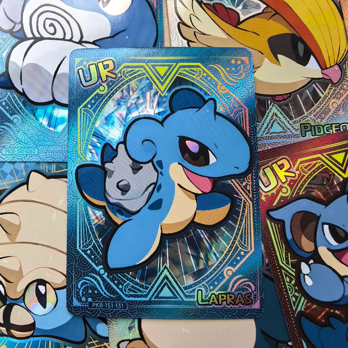 Shiny 59 Stuks PokeBaBy Leuke DIY Kaart Pokemon Holografische 1996 Q151 Anime Versie Klassieke Collectie Kaarten Gengar Charizard