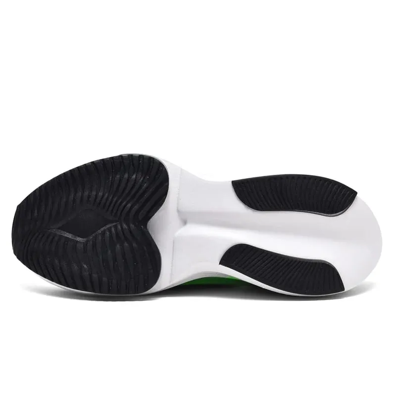 Ultra-lightweight and breathable sports running shoes for both men and women available in sizes 36-46 featuring height-enhanc