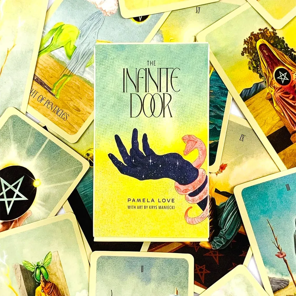 The Infinite Door Tarot Cards 78 Card Surrealist Deck by Pamela Love & Krys Maniecki Perfect for Deep Meditation & Divination