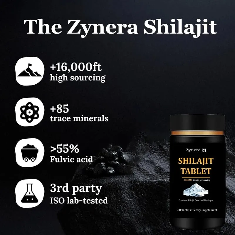 High Purity Shilajit Supplements Male Enhancing Strength and Endurance Capsules In-crease Size & Stamina Boost Performance Pill