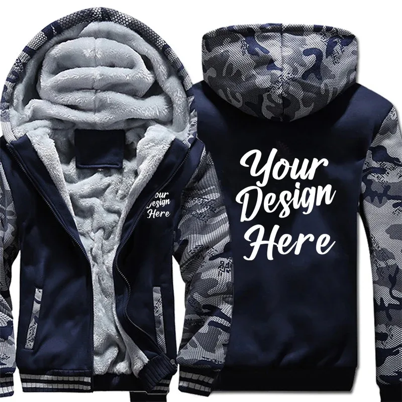 Custom Design Hoodies Men Make Your Own Design Logo Text Photo Sweatshirt Mans Coat Jacket Hoody