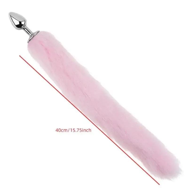 New Fox Tails Anal Plug Metal Anal Sex Toys Butt Plug Sex Games Role Play Cosplay Toys Men And Women Sex Toys