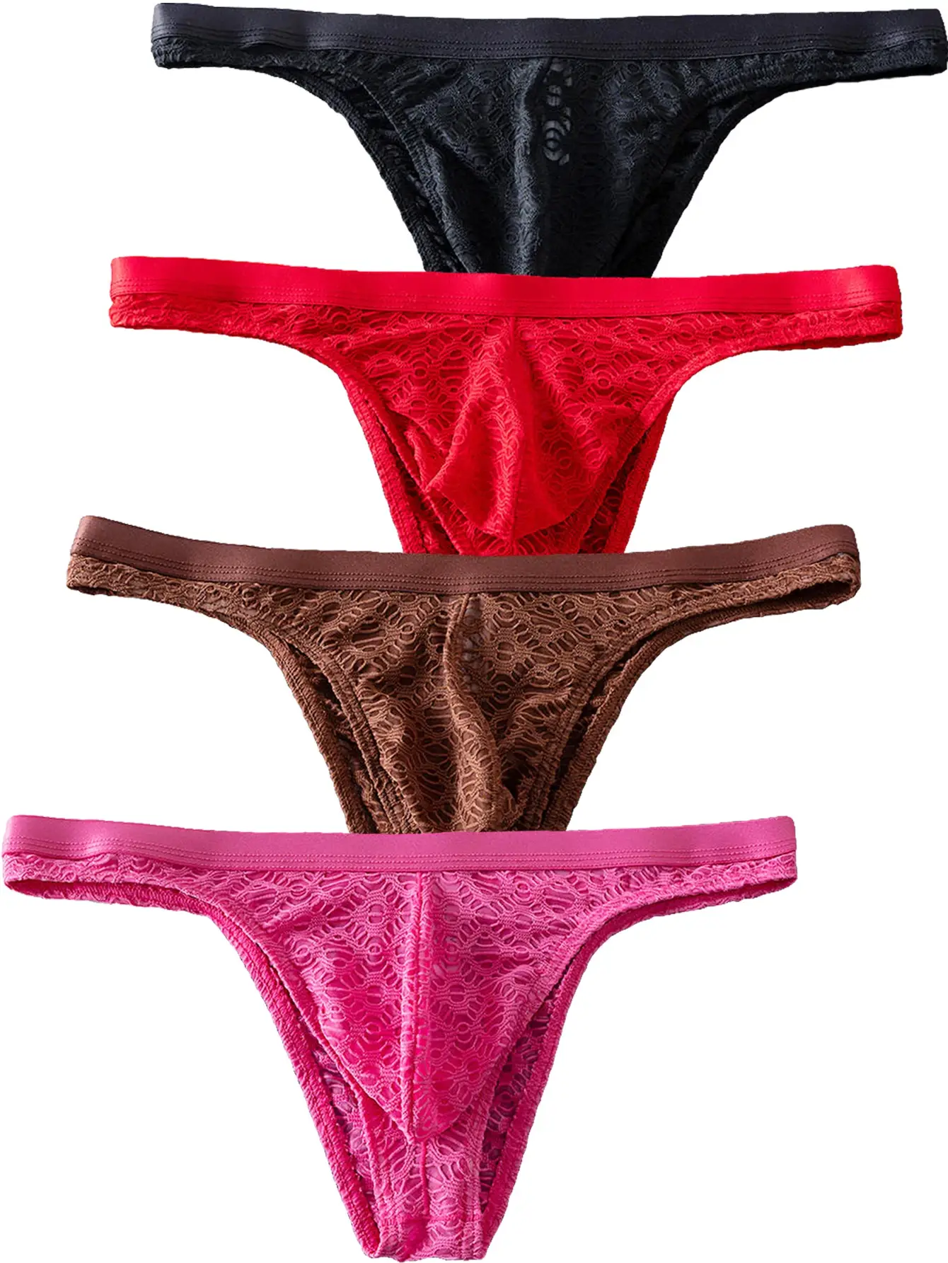 Men Briefs Underwear Men's Sexy Breathable Underpants Mesh Jockstrap Mens Briefs Bikini Underwear Shorts Male Panties D4-12