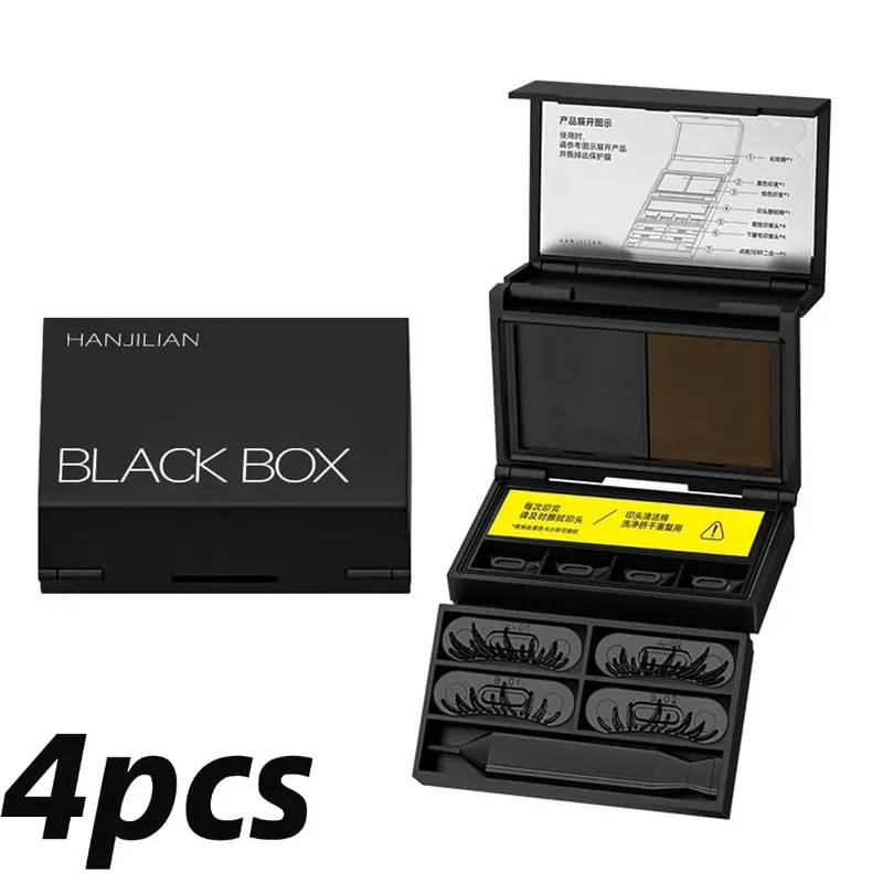3 σε 1 Lower Eyelash Stamp Eyeliner & Mole 3s Fast Application Φυσικό φορητό σετ μακιγιάζ ματιών που δεν γλιστράει