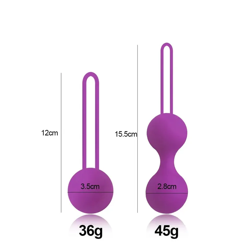 Silicone Smart Geisha Kegel Ball Beads Vaginal Ball Sex Toys for Women Simulator Vagina Chinese Ben Wa Ball Tightening Exerciser