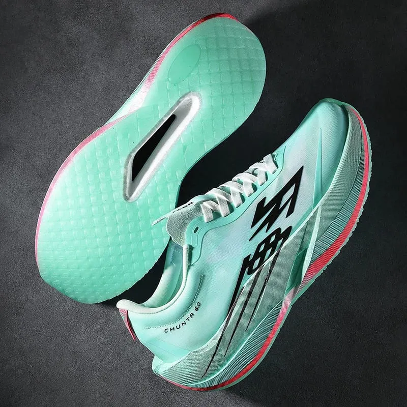Running Shoes Men Carbon Board Marathon Speciality Sports Breathable Lightweight Women's Comfortable Athletic Chunta6.0 Sneakers