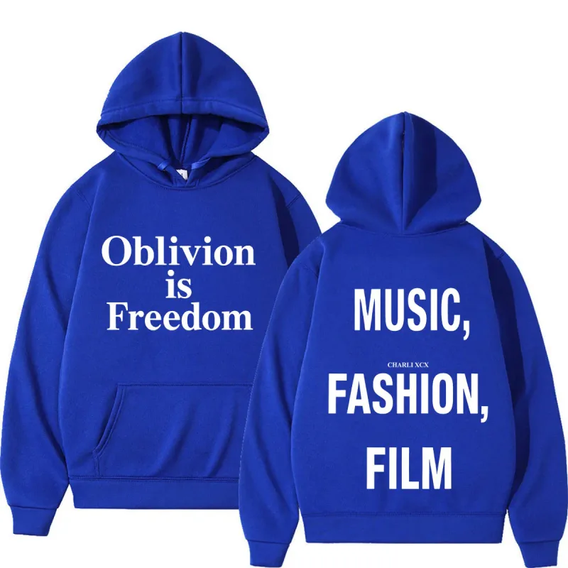XCX Album Music Fashion Film Tour 2026 Print Hoodie Men Women Fashion Pullover Casual Hip-hop Sweatshirt Fan Gifts