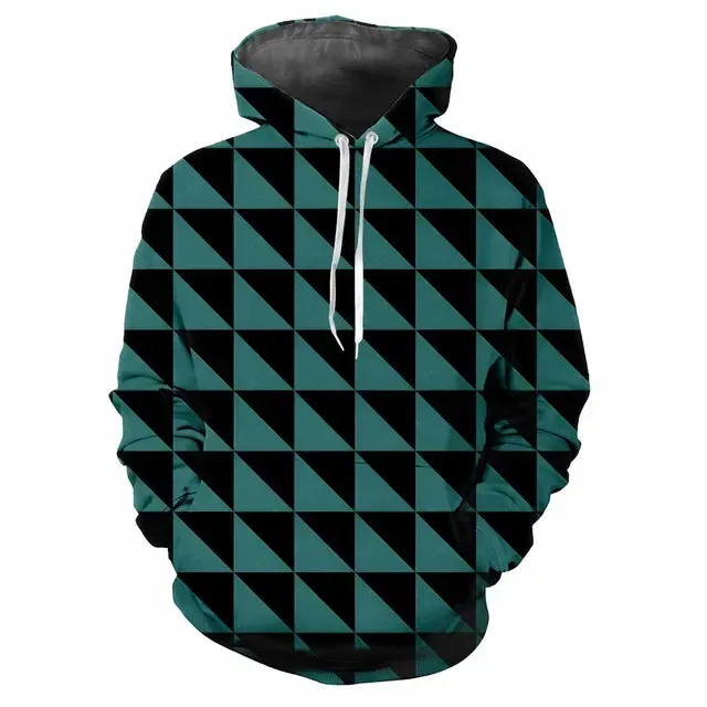 Fashion 3D Men's Colors Scottish Men's Hoodie Casual Printed Digital Hip Hop Personalized Hoodie Long Sleeve Tops