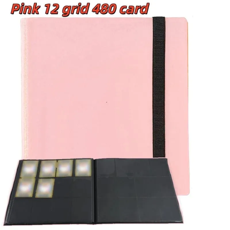 160/360/480/540 Cards Capacity Pocket Holder Binders Albums for CCG MTG Magic Yugioh Board Game Card Book Sleeve Holder