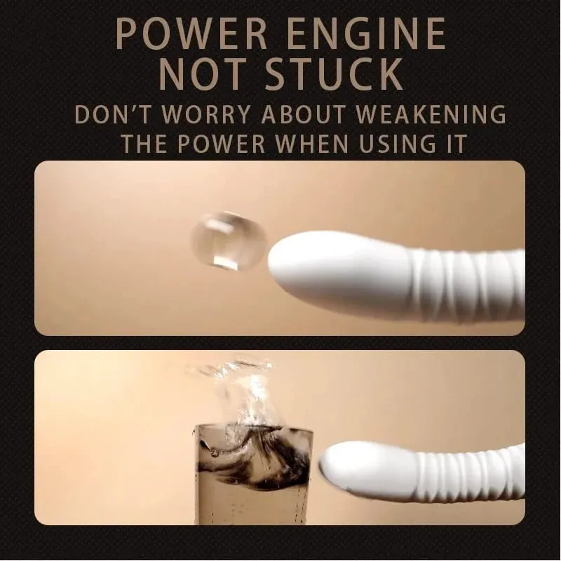G40 Sex Cannon Machine AI Version G Spot Massager 10 Frequencies Telescopic Dual Heads Vibration Heating Handheld Adult Sex Toys