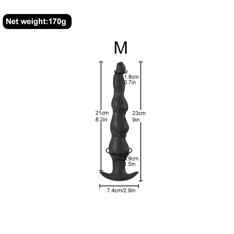 Silicone Anal Beads Butt Plug G-Sport Prostate Massger Anal Dildo Graduated Stimulate Dildo Adult Sex Toys for Men Women Gay