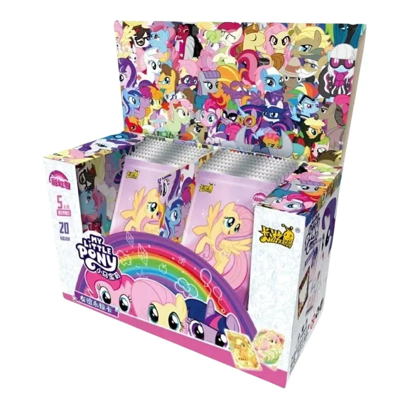 Genuine New My Little Pony Friendship Eternal Star Bag 2 Rhythm Moon AR Gilded Decoration OR Collection Card Gift