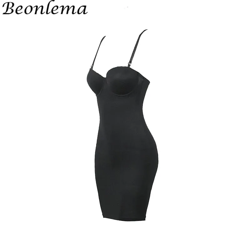 Kort Bodycon Klänning Rygglösa Skinny Straps Solid Casual Sexig Ärmlös Sommar High Waist Club Smala Miniklänningar Dam Basic