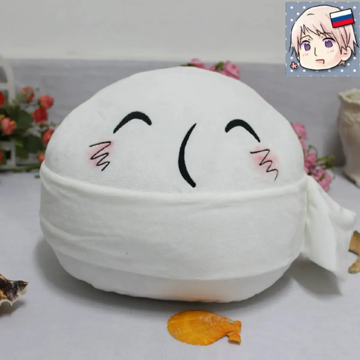 APH Hetalia Polandball Mochi Plush Pillow Anime Stuffed Doll Toy Soft Cushion Cosplay Prop Home Decoration For Anime Lovers