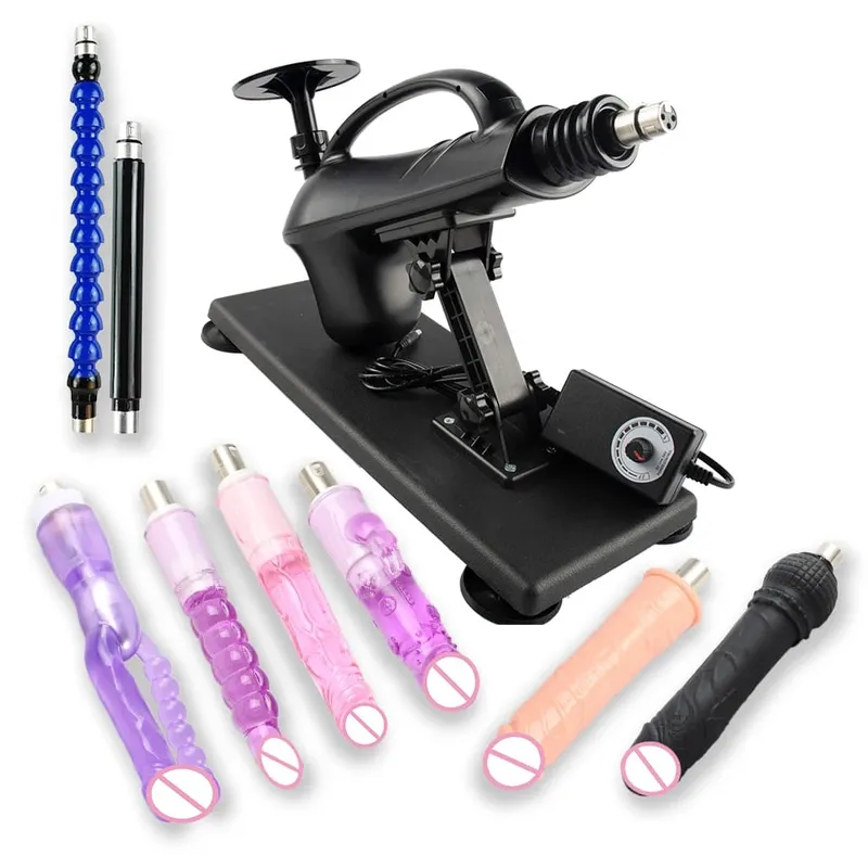 New 3XLR Sex Machine for Woman Adjustable Masturbating Pumping SexTooys for Men Adult Toys Upgrade Vibrator Dildo