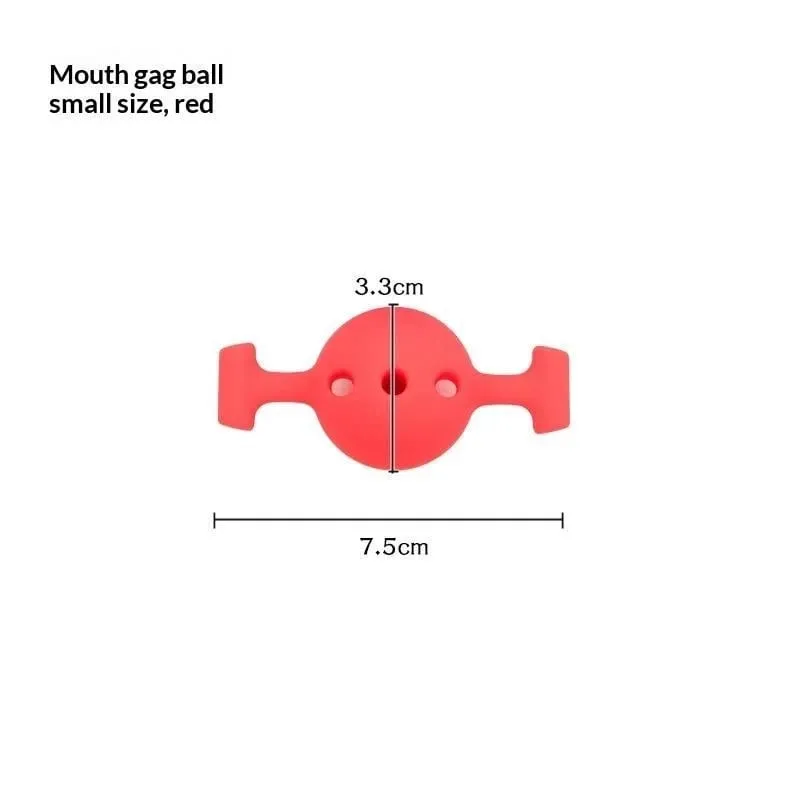 New Open Mouth Gag Adult Slave Toy Sex BDSM Bondage Plug Adult Mouth Ball Exotic Accessories Adult Games Sex For Couples